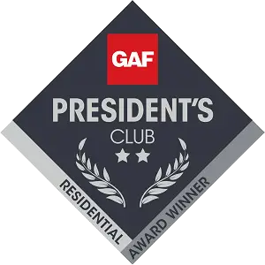 Winner of GAF President's Club Award